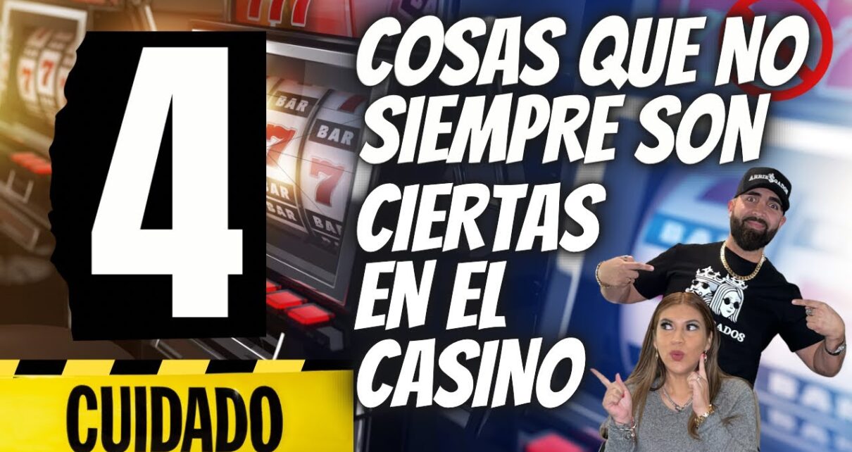 4️⃣ COSAS QUE NO SIEMPRE SON CIERTAS EN EL CASINO ?  #youtube #casino #jackpot