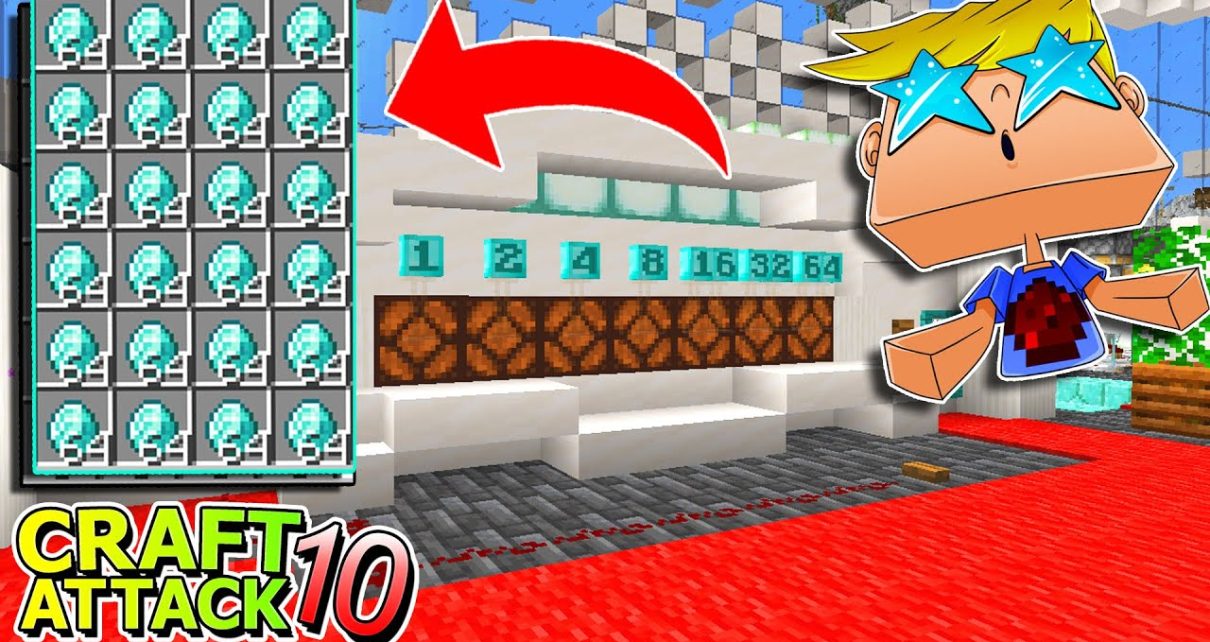 ADMINS räumen CASINO leer! JACKPOT! – Minecraft Craft Attack 10