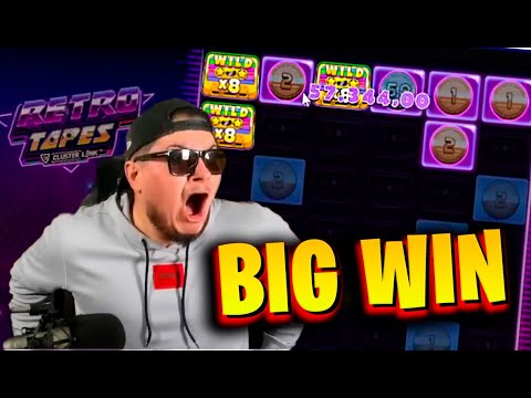 BIG WIN 57k IN RETRO TAPES SLOT ? ONLINE CASINO TOP tape WINS OF THE WEEK