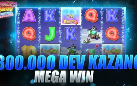 ? BİGGER BASS BLİZZARD ? YÜKSEK KASA YÜKSEK BET İNTİKAM ALINDI? #slotoyunlarıizle #slot #casino