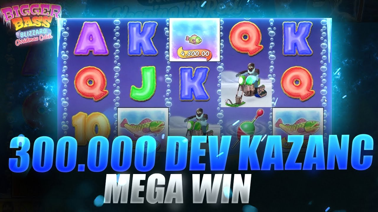 ? BİGGER BASS BLİZZARD ? YÜKSEK KASA YÜKSEK BET İNTİKAM ALINDI? #slotoyunlarıizle #slot #casino