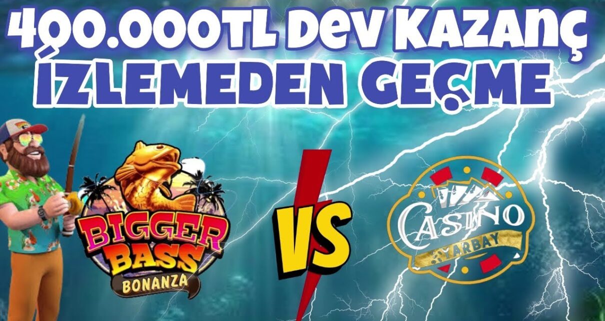 ? BİGGER BASS BONANZA? 400.000 TL DEV KAZANÇ #slot #slotizle #slotoyunları #casino #çekiliş