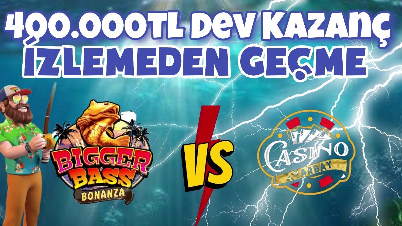 ? BİGGER BASS BONANZA? 400.000 TL DEV KAZANÇ #slot #slotizle #slotoyunları #casino #çekiliş