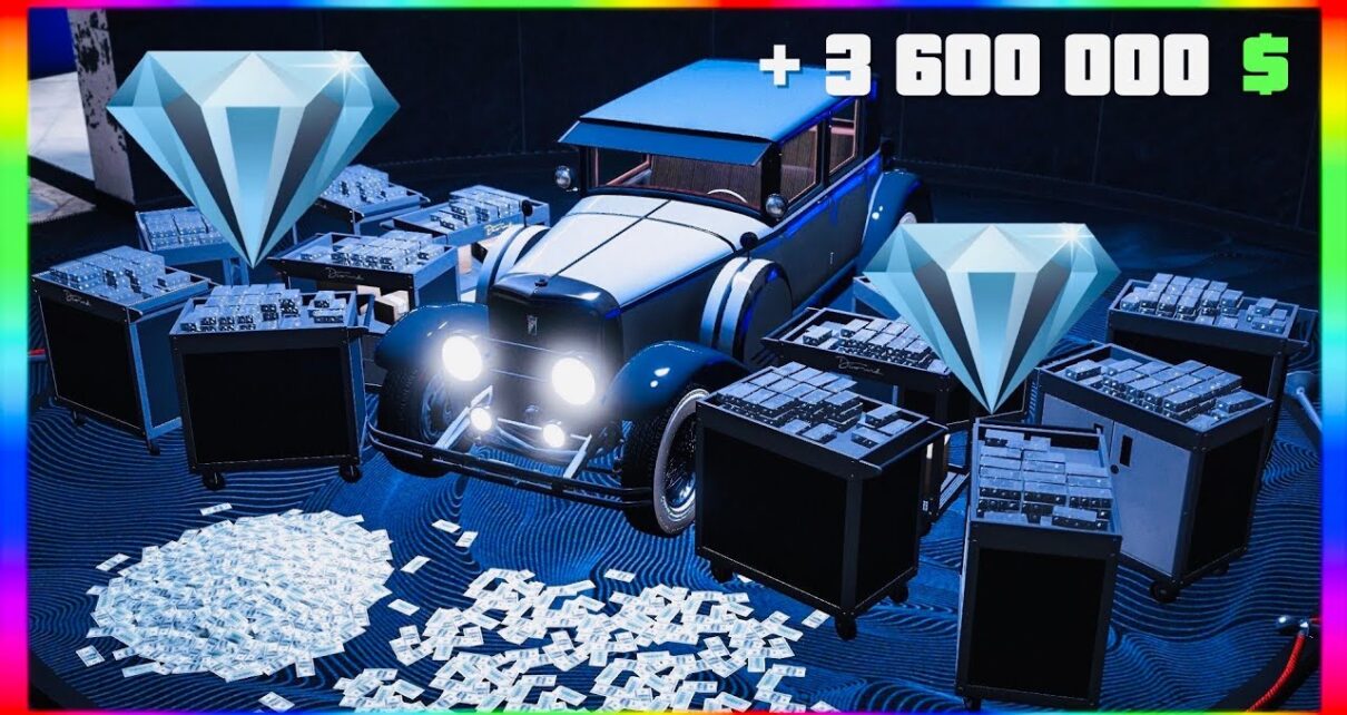 BRAQUAGE DE DIAMANT CASINO GTA ONLINE