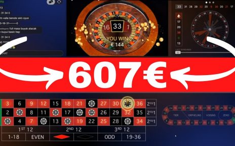 Beste Roulette Strategie 2022! 607€ mit Roulettesystem –online Casino – Logarithm Strategie