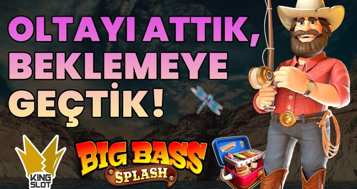 ?#BigBassSplash’e Dev Balıkları Yakalamak İçin Geldik! King Slot #casino#slot#slotoyunları#pragmatic