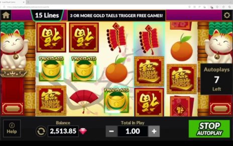 Bonus compilation from Loyal Royal online casino