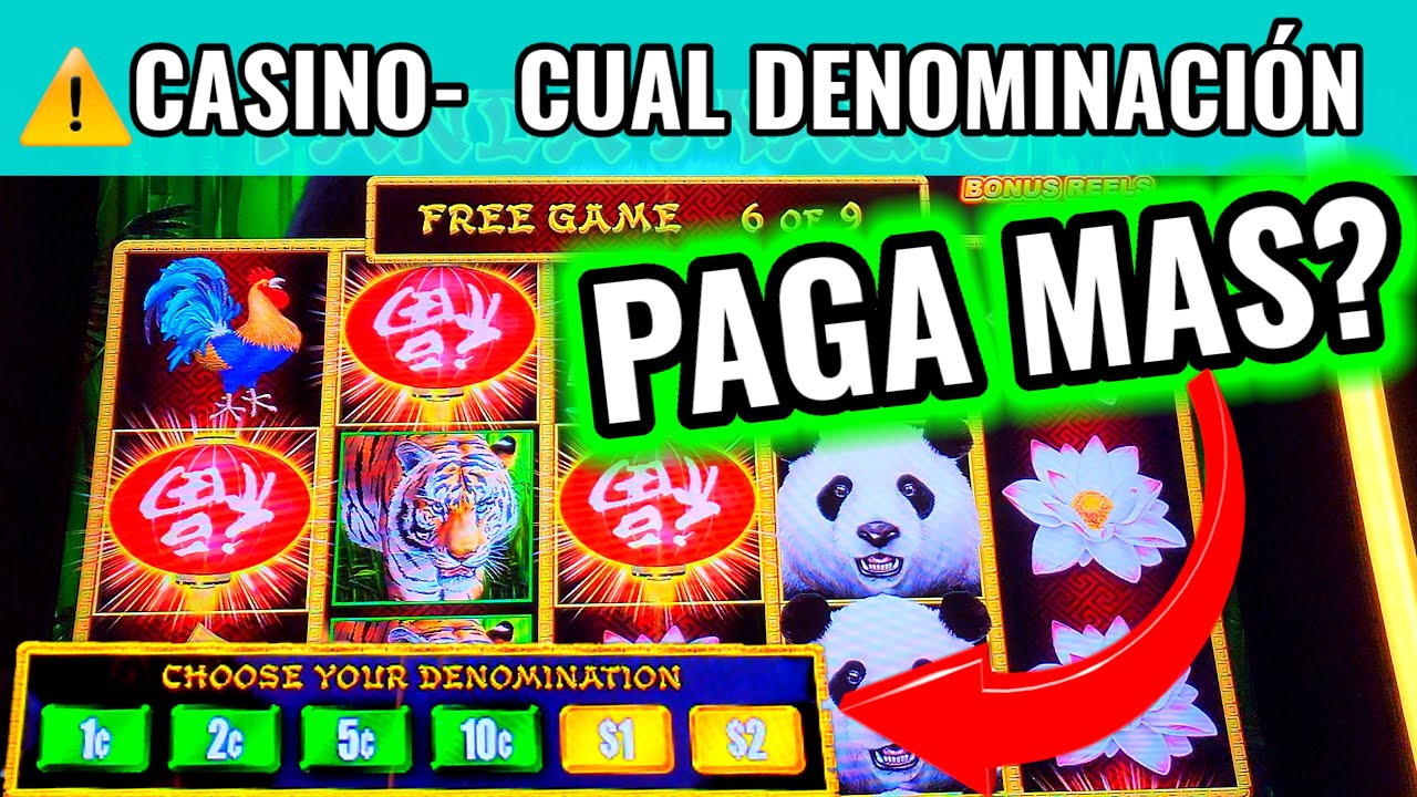 ? COMO GANAR EN EL CASINO JUGANDO CON LAS DENOMINACIÓNES DE TU MÁQUINA FAVORITA! #slots