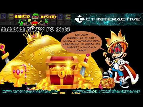 CT INTERACTIVE • APOLLO GAMES ONLINE CASINO 12.12.2022 • KOMPLETNÍ ZÁZNAM STREAMU