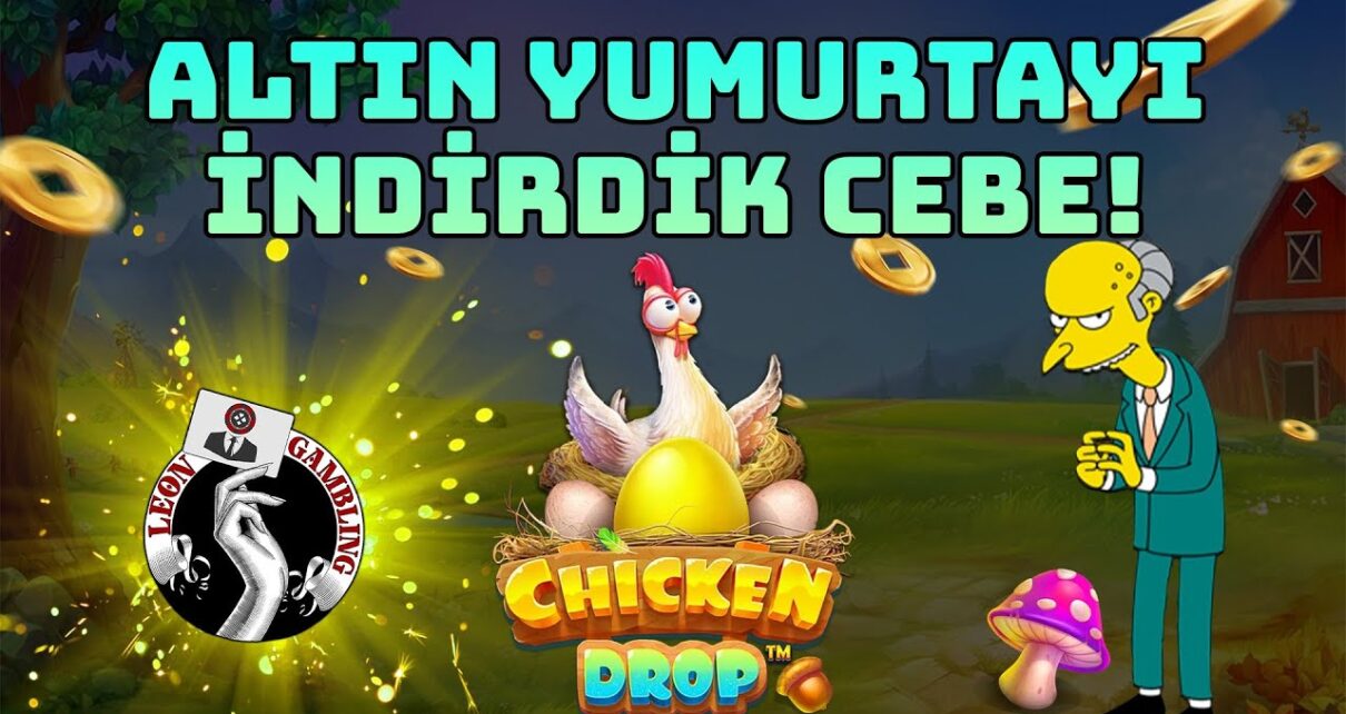 ?#ChickenDrop’ta Altın Yumurtlayan Tavuğu Yakaladık! – Leon Gambling 2 #slot#casino#slotoyunları