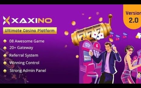 Complete Online Casino Gambling Games Website With Xaxino Ultimate Casino Platform 2.0 | 2022 | 2023