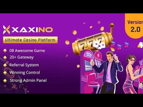 Complete Online Casino Gambling Games Website With Xaxino Ultimate Casino Platform 2.0 | 2022 | 2023