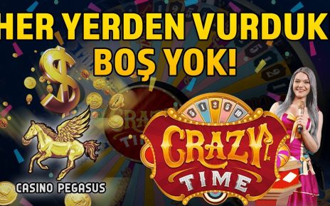 #CrazyTime Casino’da Her Şey İstediğimiz Gibi! – Casino Pegasus #canlıcasino #casino #casinooyunları