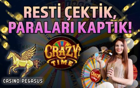 #CrazyTime’da Hislerimiz Bizi Yanıltmadı! – Casino Pegasus #canlıcasino #casino #casinooyunları