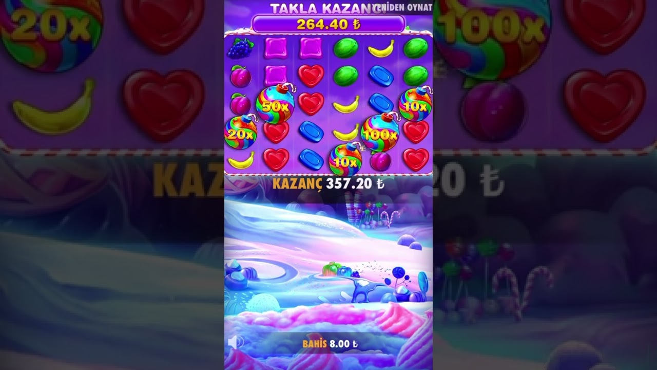 Daha Önce Böylesini İzlemediğinize Eminim - Sweet Bonanza Big win - #casino #slot #slotoyunları