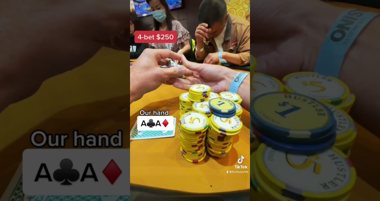 Do you slow play or 5-bet AA? @Raze Poker