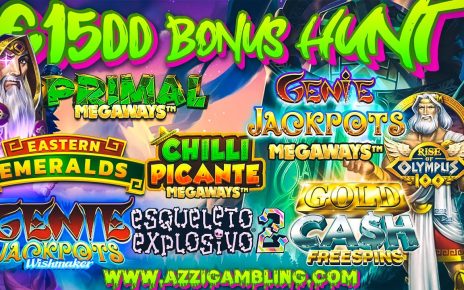 €1500 BONUS HUNT! 14 SLOTS??