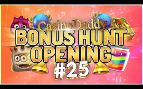 €35000 Bonus Hunt – Casino Bonus opening from Casinodaddy LIVE Stream #25