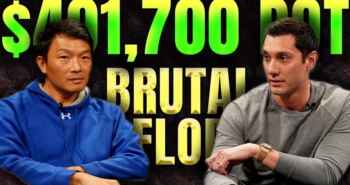 FLUSH vs FLUSH in a 1,700 Pot!!