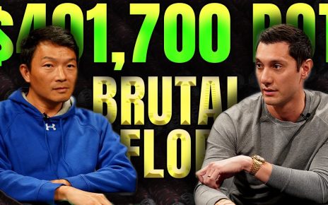 FLUSH vs FLUSH in a 1,700 Pot!!