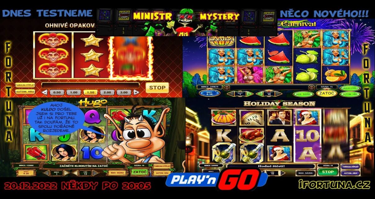 FORTUNA ONLINE CASINO 20.12.2022 • TESTUJEME PLAYNGO • KOMPLETNÍ ZÁZNAM STREAMU