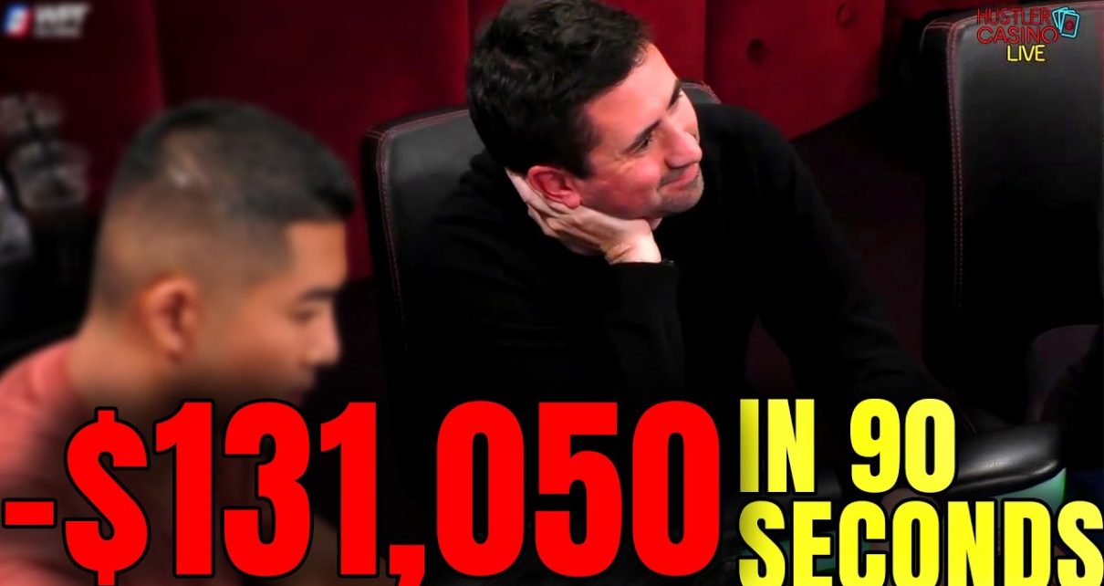 Flopping The Absolute Nuts Only To Get PUNISHED @Hustler Casino Live Flopping The Absolute Nuts Only To Get PUNISHED @Hustler Casino Live