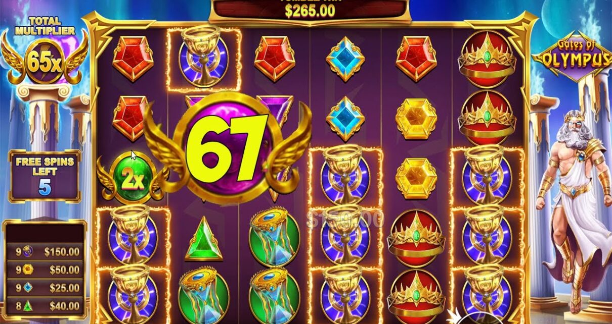 GATES OF OLYMPUS?HIT BIG MUTLIPLIER X67 – BIG WINS CASINO BONUS BUY ONLINE SLOT GAME