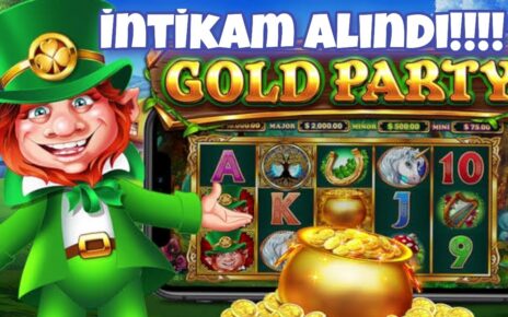 ?GOLD PARTY? İNTİKAM ALINDI DOSTLAR? #slot #slotoyunlarıizle #slotizle #casino #canlıcasino