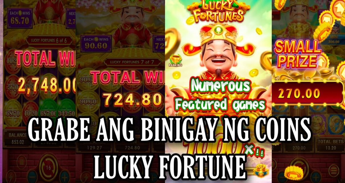 GRABE ANG BINIGAY NG COINS LUCKY FORTUNE /JILIBET ONLINE CASINO