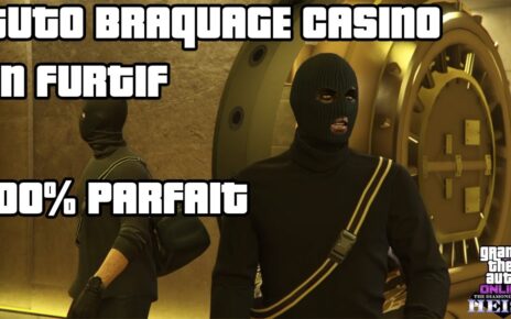 GTA 5 ONLINE – Comment faire le BRAQUAGE CASINO en FURTIF – 100% PARFAIT