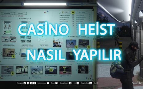 GTA 5 Online Casino Heist Nasıl Yapılır Türkçe ( Silent & Sneaky Elite & Hard Mode)