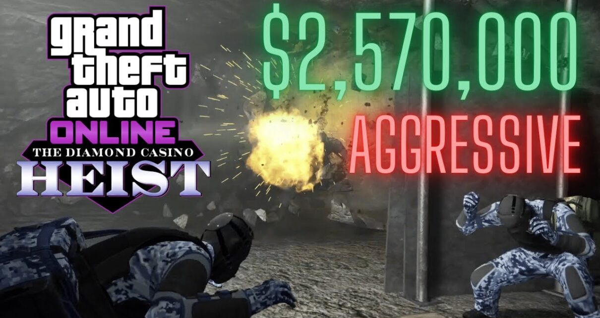 GTA Online Casino Heist: Artwork ,570,000 – Aggressive – Two Players