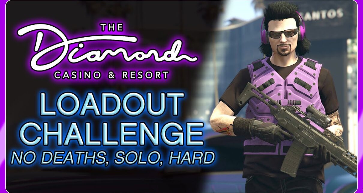 GTA: Online - Casino Story Loadout Challenge [Solo, Hard, No Deaths] | Xbox Series X