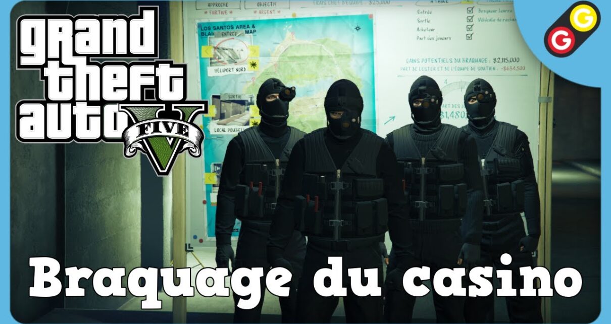 GTA V - Braquage du casino [FR]