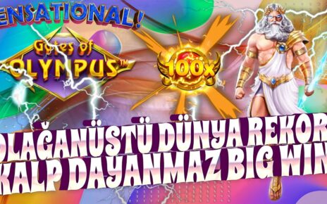 Gates Of Olympus ? Doğru Saatte Girdik Olanlar Oldu ? Rekor Kazanç !!! #gatesofolympus #casino #slot