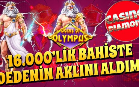 Gates of Olympus | 16.000’LİK BAHİSTE İNANILMAZ KAZANÇ | BIG WIN #gatesofolympusrekor #maxwin #slot