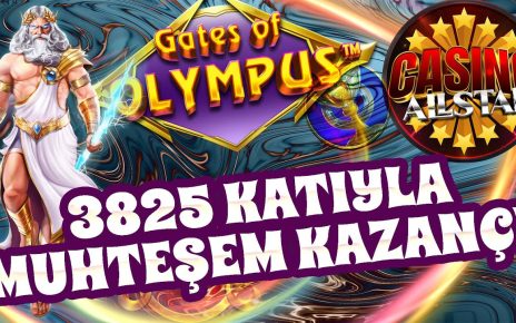 Gates of Olympus | 3825 KATIYLA EFSANE KAZANDIM | BIG WIN #gatesofolympusdünyarekoru #maxwin #slot