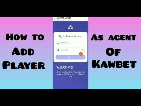 How to Create participant account in KAWBET online casino #kawbet