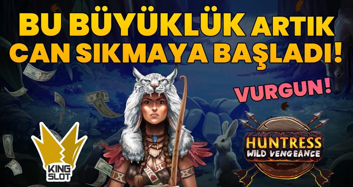 ?#HuntressWildVengeance’ta Büyük Vurgun! – King Slot #casino#slotoyunları#slot#slotvideo#relaxgaming