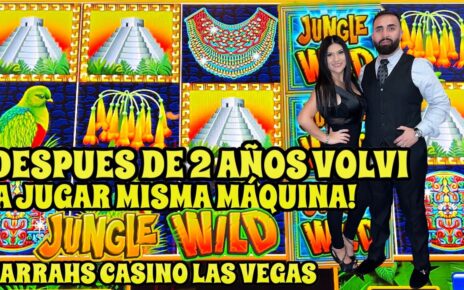 ? JUNGLE WILD MAX BET ! VOLVI A LA MISMA MAQUINA DESPUES DE 2 AÑOS