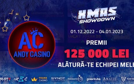 LIVE ?ANDY CASINO NR.692?125 000 LEI X MAS SHOWDOWN CONCURS-AMATIC,GREENTUBE,ALTELE??TOT MAI SUS!?