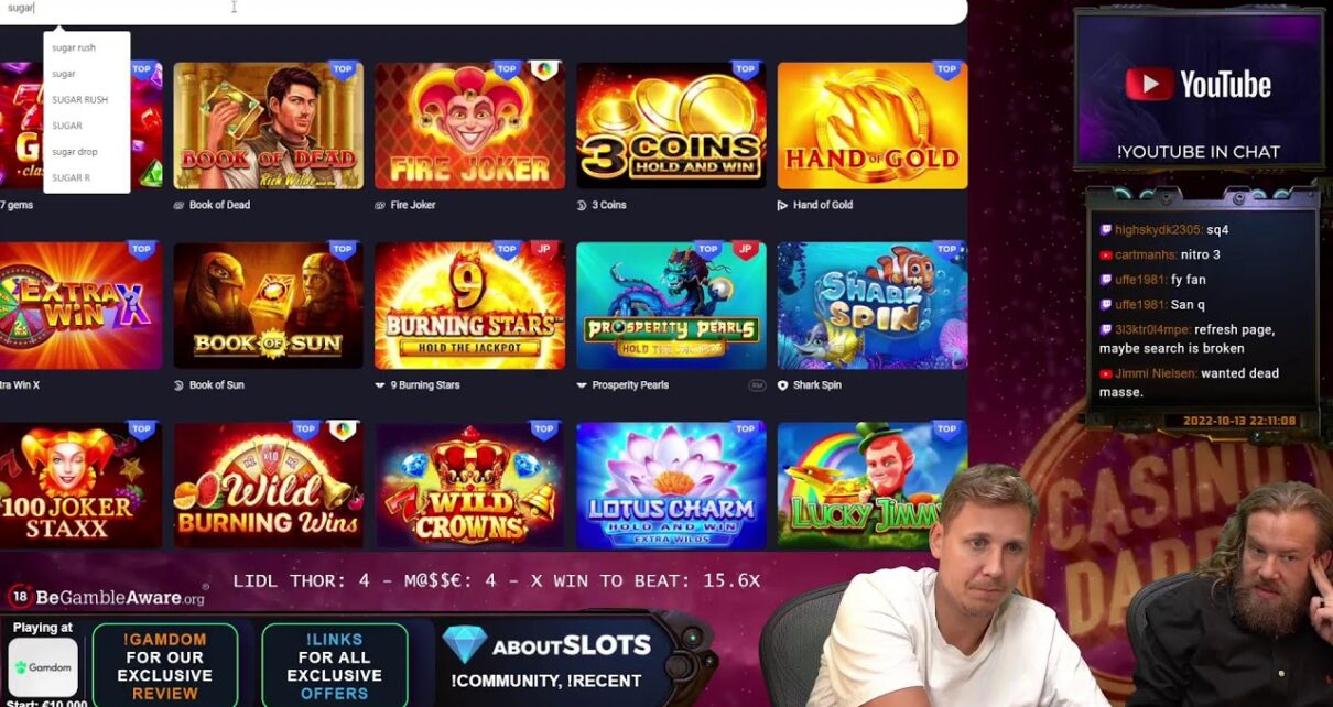 ? LIVE CASINO SLOTS W CASINODADDY? ABOUTSLOTS.COM OR !LINKS FOR THE BEST DEPOSIT BONUSES