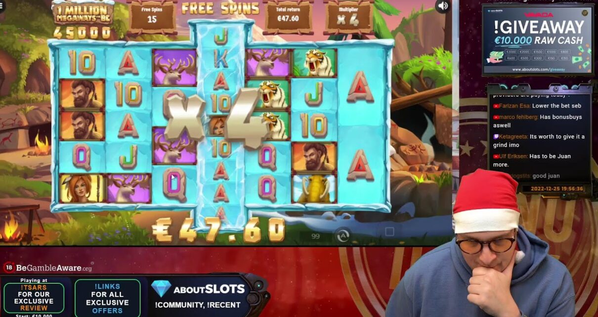 LIVE CASINO SLOTS WITH CASINODADDY! WWW.ABOUTSLOTS.COM – FOR THE BEST BONUSES AND OUR FORUM