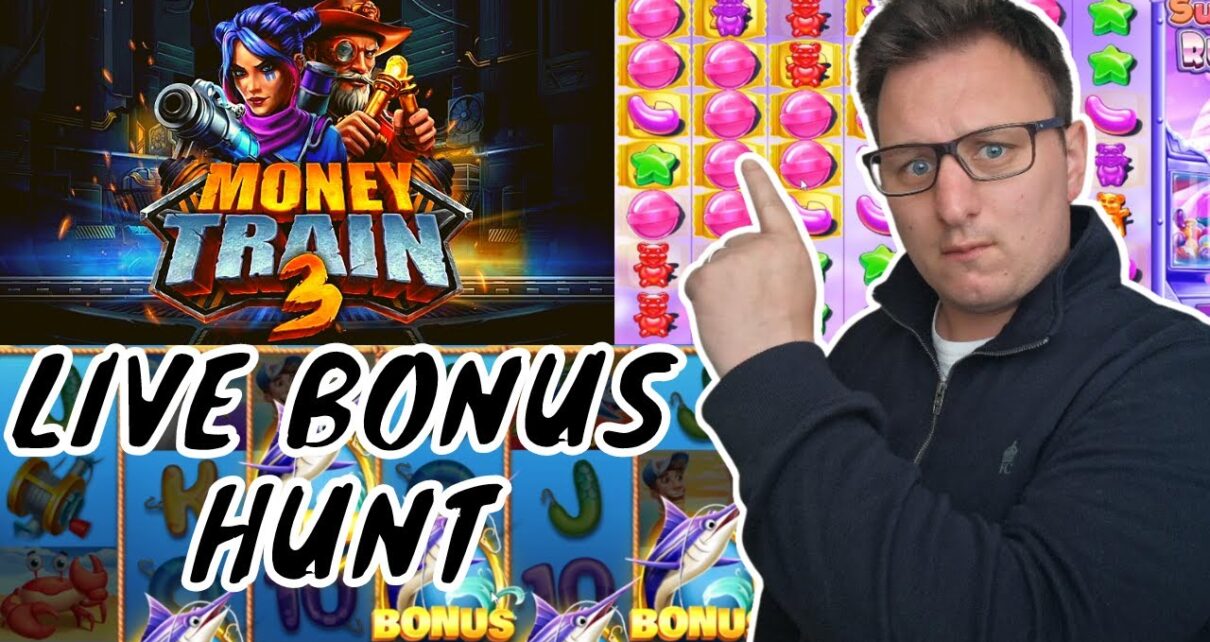 Live Casino and Slots – Bonus Hunt Here We Go!
