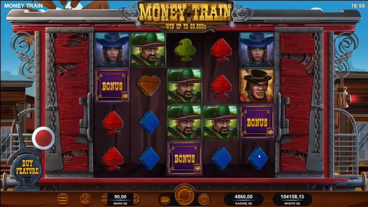 MoneyTrain Slot Oyununda 500x Destansı Kazanç , 10k Çekiliş Var #casino #slot #slotoyunları