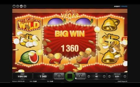 Multi Vegas 81 – priebeh hry online casino automatu od Kajot Games