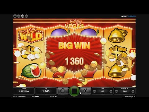 Multi Vegas 81 – priebeh hry online casino automatu od Kajot Games