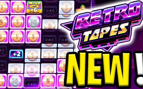 NEW RETRO TAPES SLOT ? SUPER BONUS BUYS & EPIC MULTIPLIERS‼️