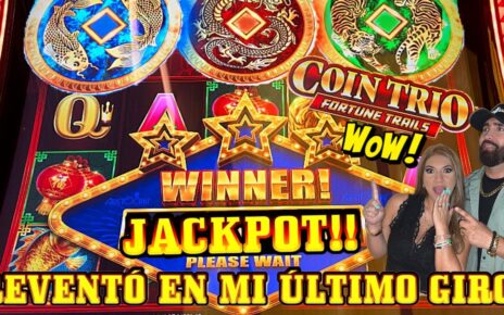 ??? NUEVA MAQUINA EN EL CASINO COIN TRIO NO PARABA DE PAGAR ! BONOS TRAS BONOS