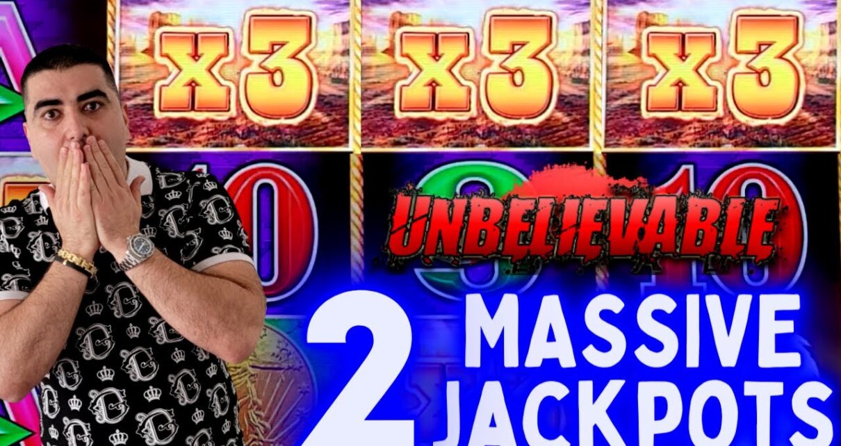 OMG I Won 2 MASSIVE JACKPOTS – Casino Huge Wins